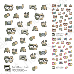 Little Plans Stickers - All Colourways