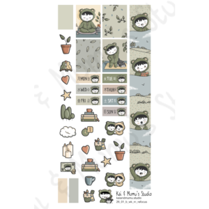 Refocus - Hobonichi Weeks Monthly Kit - On Brand